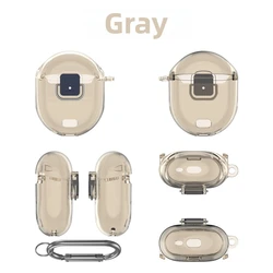Secure Lock Clear TPU Protective Sleeve (Gray)