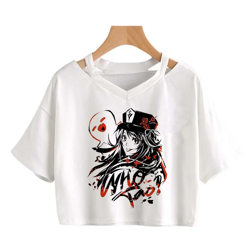 Kawaii Genshin Impact T Shirt Women Game Graphic Tees Kawaii Tops Harajuku Cartoon Hu Tao T-shirt Funny Keqing Female Tshirt tees Tees