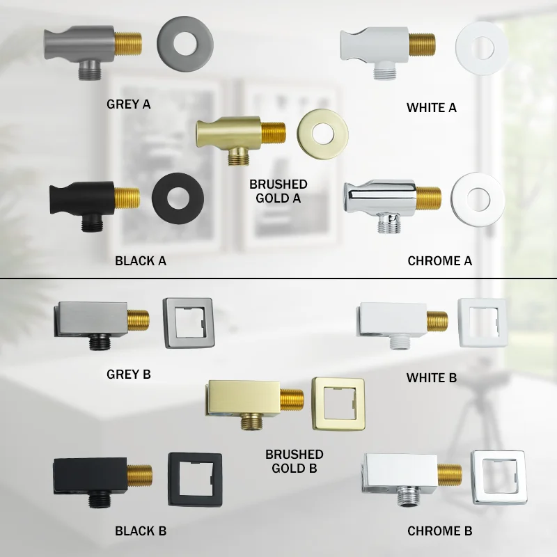 Adaptateur Pour Pomme De Douche Adaptateur Douche 90° En Laiton