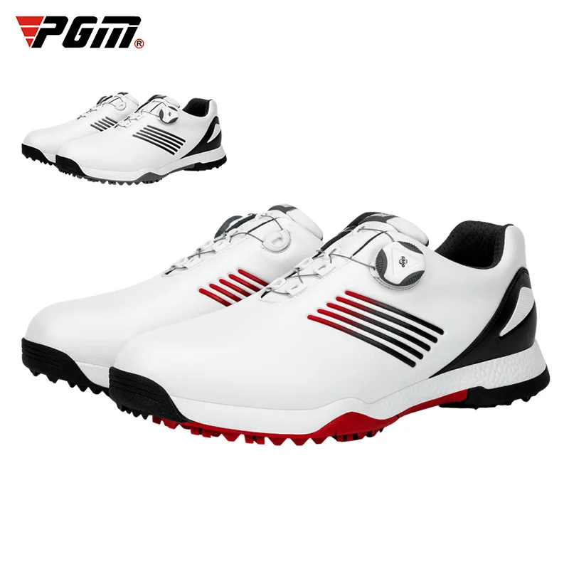 

PGM golf shoes Men's waterproof shoes rotary LACES anti-side slip Golf sports shoes manufacturers directly supplied