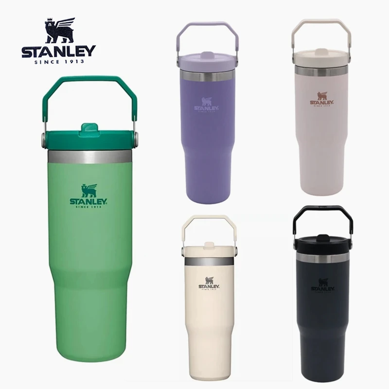 

Стакан для закалки Stanley, 30 унций, бутылка для воды, термос, посуда для напитков, кружка, кофе, оригинальная портативная термофляжка