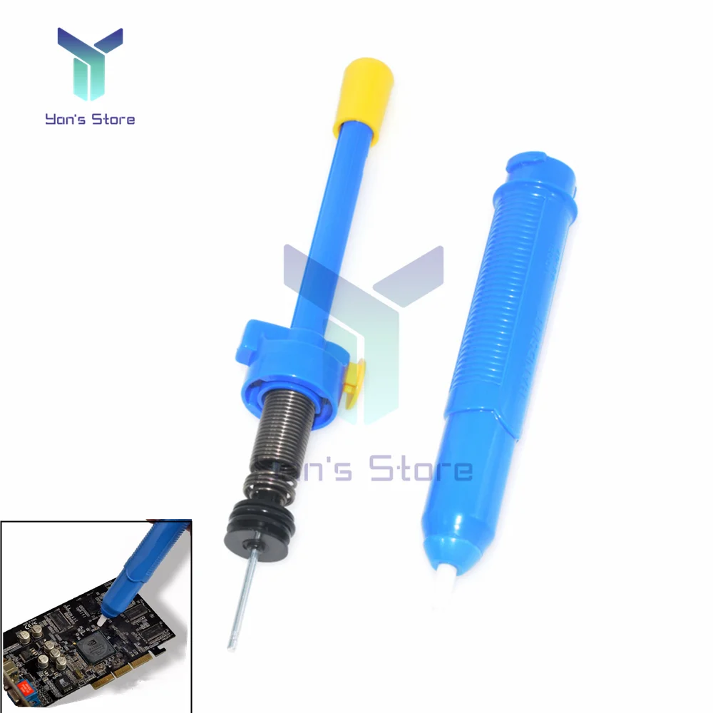 

Plastic Desoldering Pump Suction Tin Gun Soldering Sucker Pen Removal Vacuum Soldering Iron Desolder Welding Repair Tools