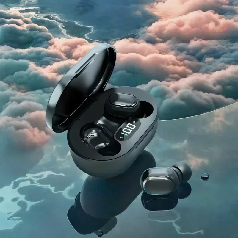 TWS E7S Wireless Earbuds Bluetooth 5.0 Stereo Sport Headphones with Microphone Charging Box for Smartphone 4
