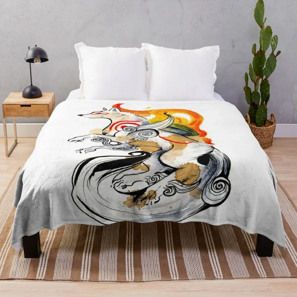 

Одеяло Okami Amaterasu, роскошные утолщенные фланелевые одеяла