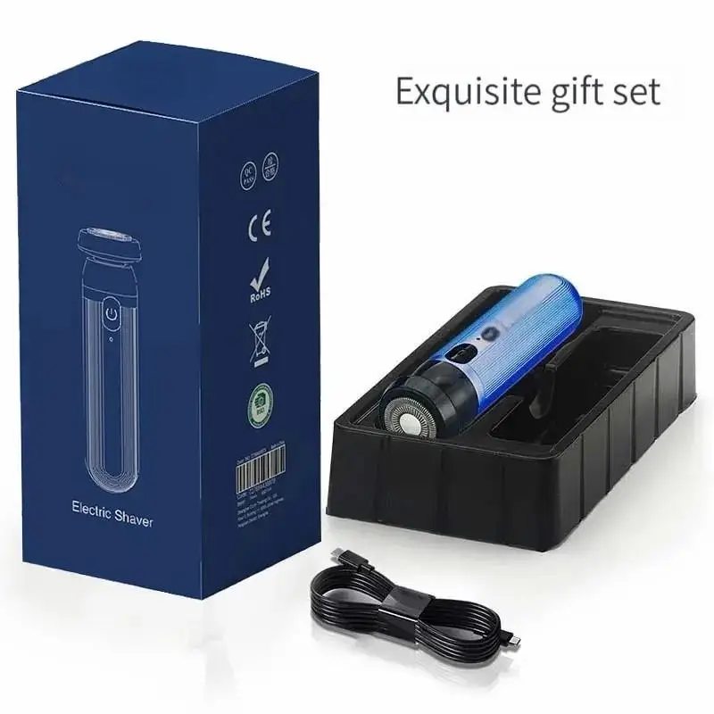Electric Shaver Bass High-Speed Fast Charging Portable Electric Shaver For Men And Women Mini Rechargeable Shaver Easy To Dismantle In One Step