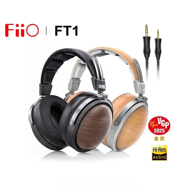 FiiO FT1 クローズバック オーバーイヤー ヘッドフォン 60mm