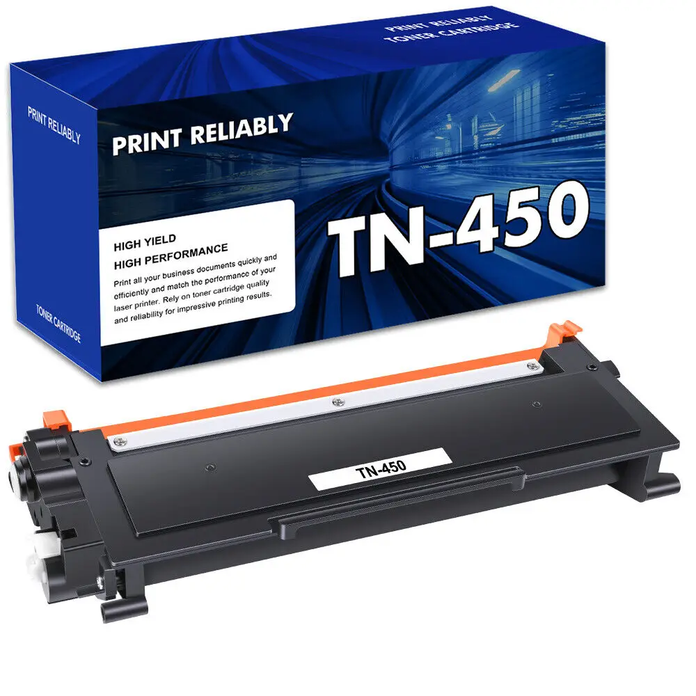 

1PK TN450 TN420 High Yield Toner For Brother HL-2240 2270DW 2280DW MFC-7360N