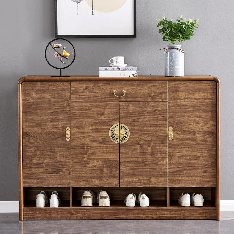 

Wooden Space Saving Shoe Stand Floor Multi Layer Modern Shoe Stand Minimalism European Drawers Zapateros Lounge Suite Furniture