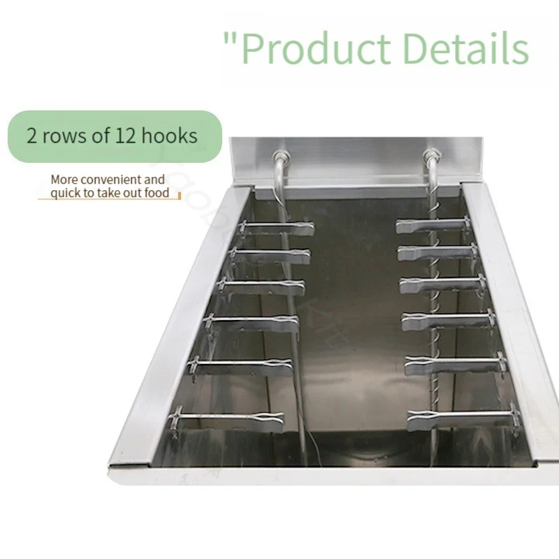 Cheese Hot Dog Sticks Fryer Commercial Large Capacity Electric Deep Korean Corn Dog Fryer Machine 220V/110V 4