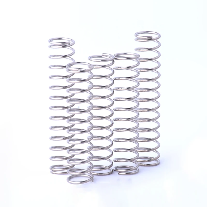 Lot De 10 Ressorts De Traction 60 Mm – Fil 1,2 Mm, Ø Ext. 10 Mm, Force 3,2 Kg, Double Crochet Fil Piano SWP