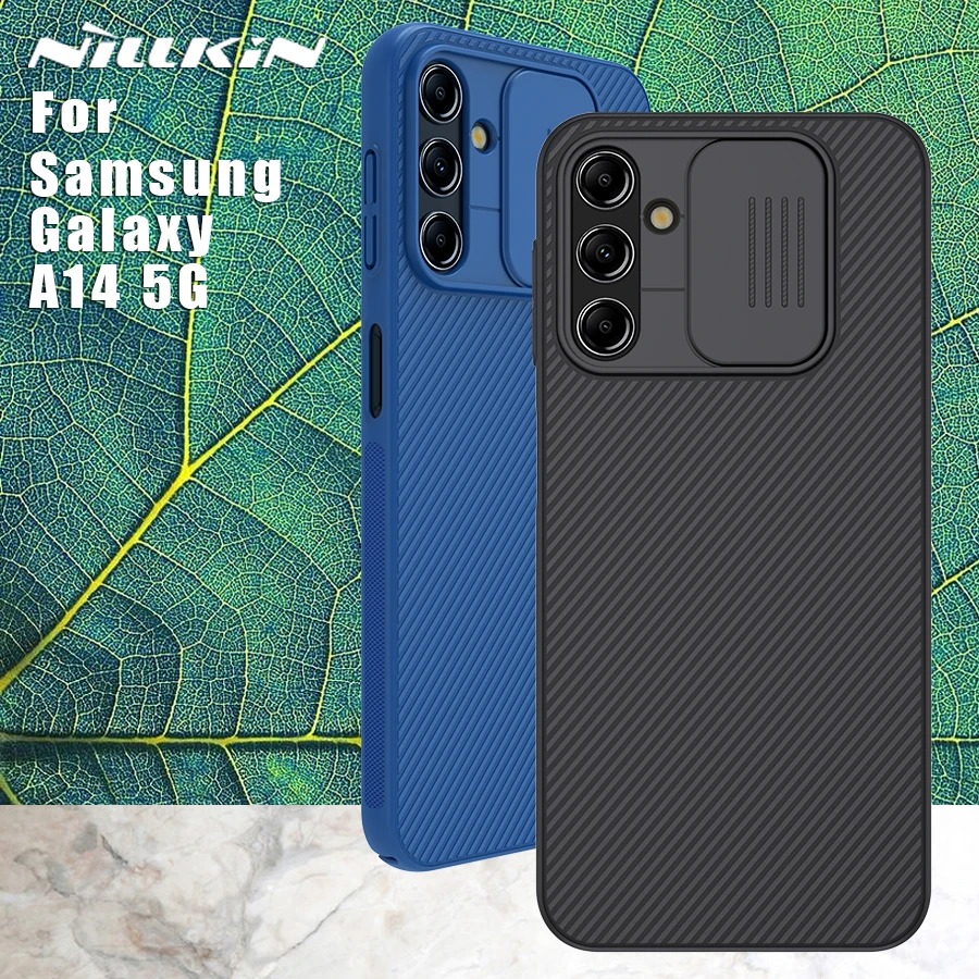 

NILLKIN for Samsung Galaxy A14 5G case Slide Protect Lens Camera Protection CamShield Back cover for Samsung A14 5G