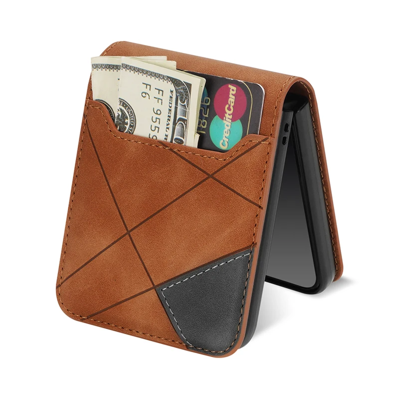 Elegant PU Leather Shockproof Phone Case with Card Slot