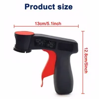 Polishing Paint Spray Gun Adaptor Instant Aerosol Trigger Handle with Full Grip Lock Universal Fit Cars Maintenance Care Tool 2