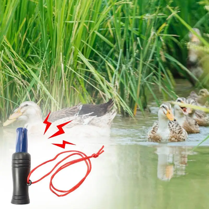 Outdoor Hunting Duck Call Whistle Mallard Pheasant Caller Decoy Outdoor Shooting Tool Realistic Sound Duck Call