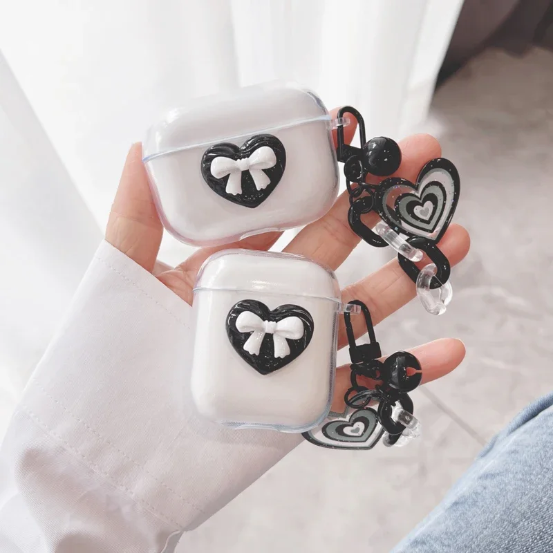 Милый чехол с надписью Love/angel чехол для QCY T20 /Ailypods HT03 T17 T18 T8/T8S T10/T11