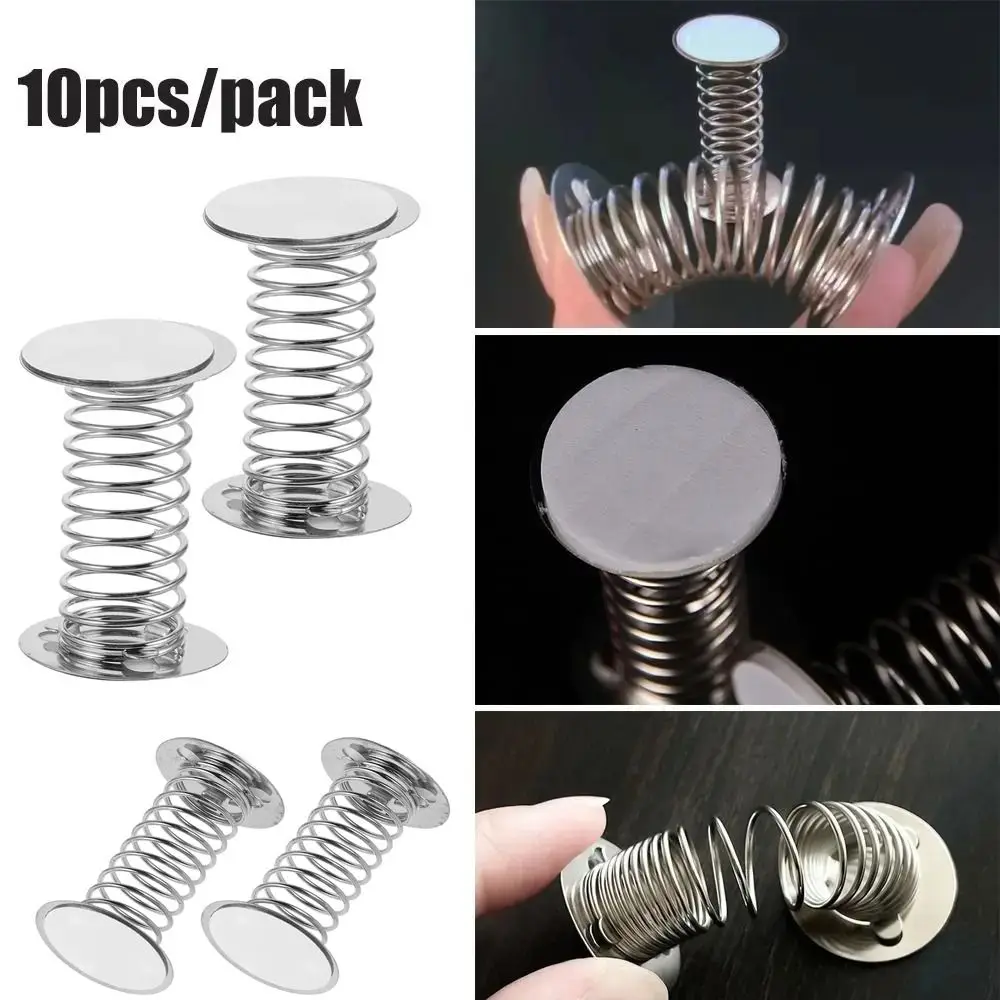 10PCS New 2.5cm Bouncing Standee Spring Toy Dashboard DIY Doll Head Spring Base Shaking Home Replacement Springs Bases