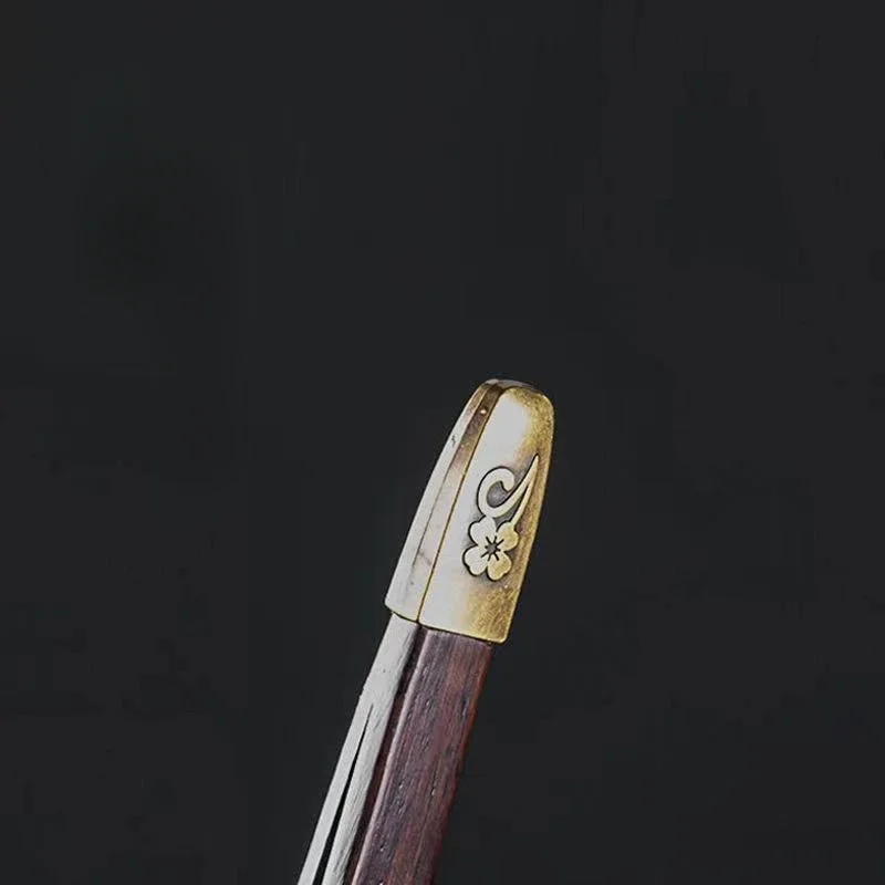 Sandalwood anti drop tea clip Wooden Tweezer Teacup Clip Non-slip Sawtooth Tea Tweezers KungFu tea set accessories