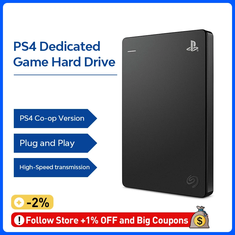 External Hard Drive Sony Playstation | Seagate Drive Ps4 - 2tb - Aliexpress