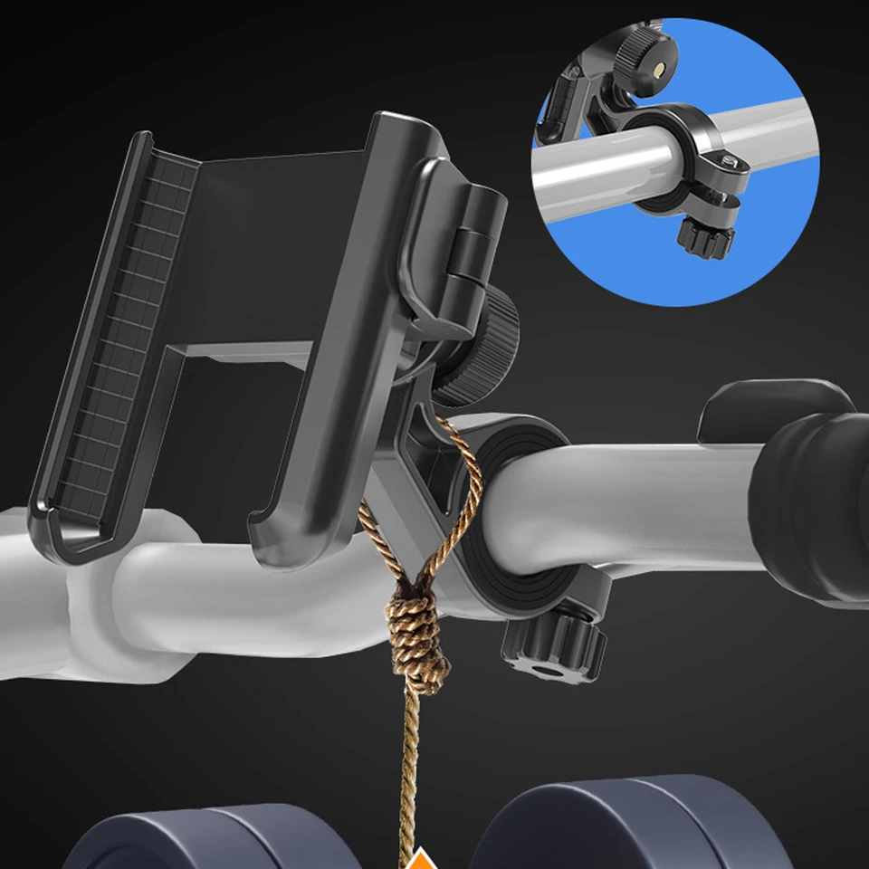 Adjustable Bike Phone Holder with 360 Degree Rotation