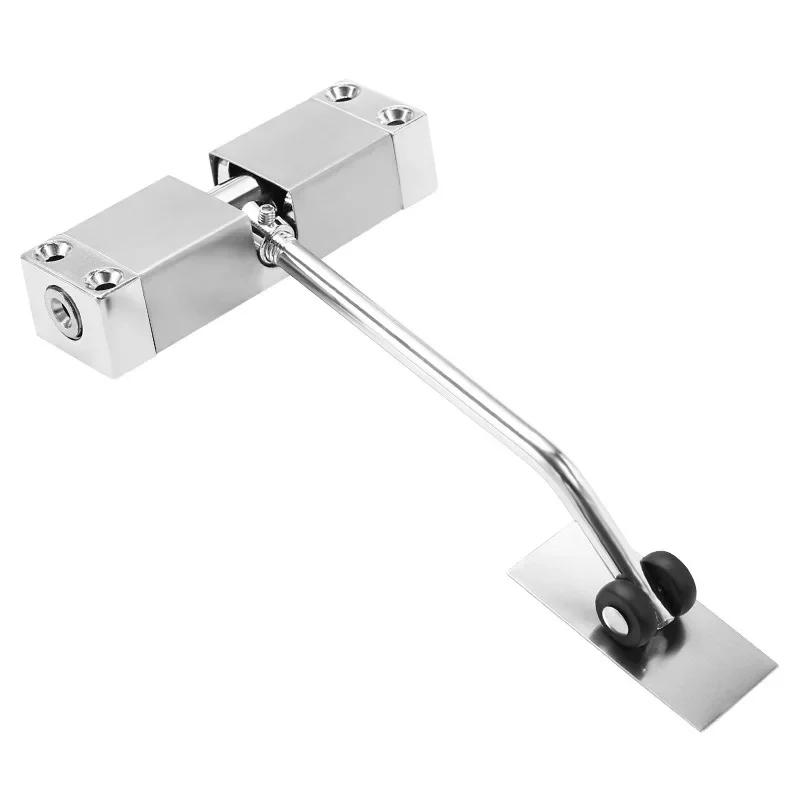 Door Closer 20-40kg Automatic Mounted Spring Stainless Steel Adjustable Surface Close
