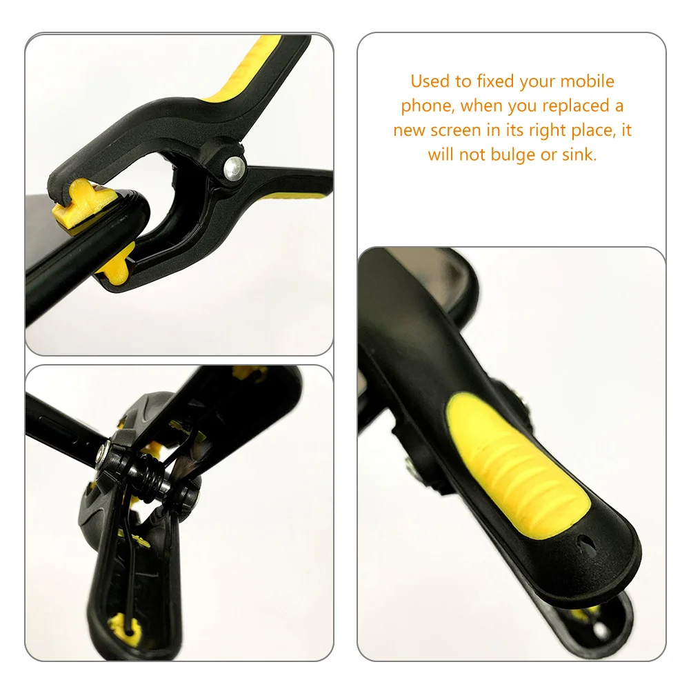 휴대폰 화면 수리 클립 도구, LCD 고정 클램프, 휴대폰 고정장치 태블릿 스폰지, 휴대폰 수리 도구용 모바일 클립