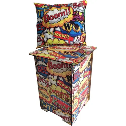

Practical Decor Decorative The Eider Stool Comic Book