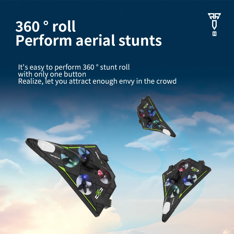 EPP Foam Remote Control Airplane Toy for Kids