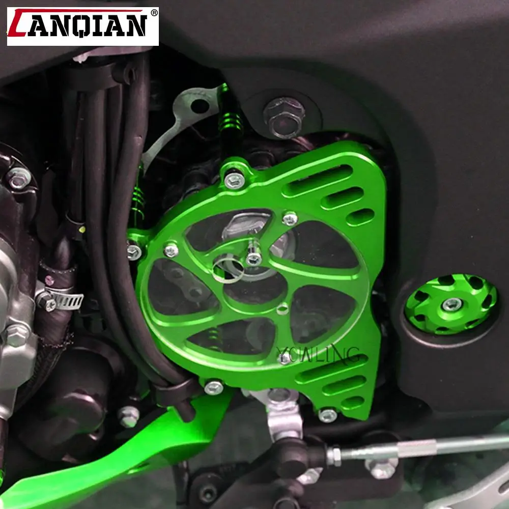 

Передняя Звездочка цепи с ЧПУ для KAWASAKI Z1000 Z 1000 2010-2018 2019 аксессуары для мотоциклов защита двигателя левая сторона