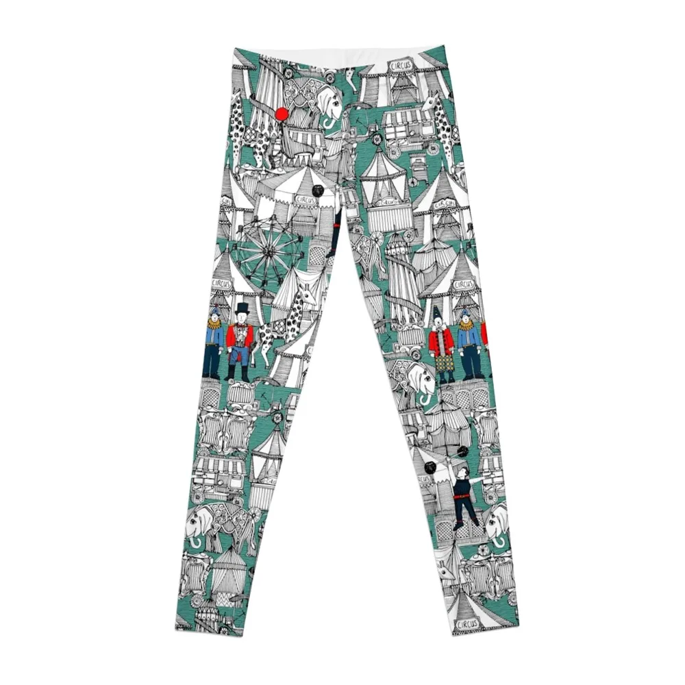 

retro circus Leggings Women's gym joggers for sports for gym Womens Leggings