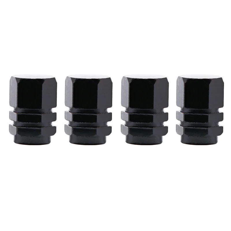 Aluminum Alloy Tire Valve Caps - Waterproof Air Dust Covers (Set of 4)