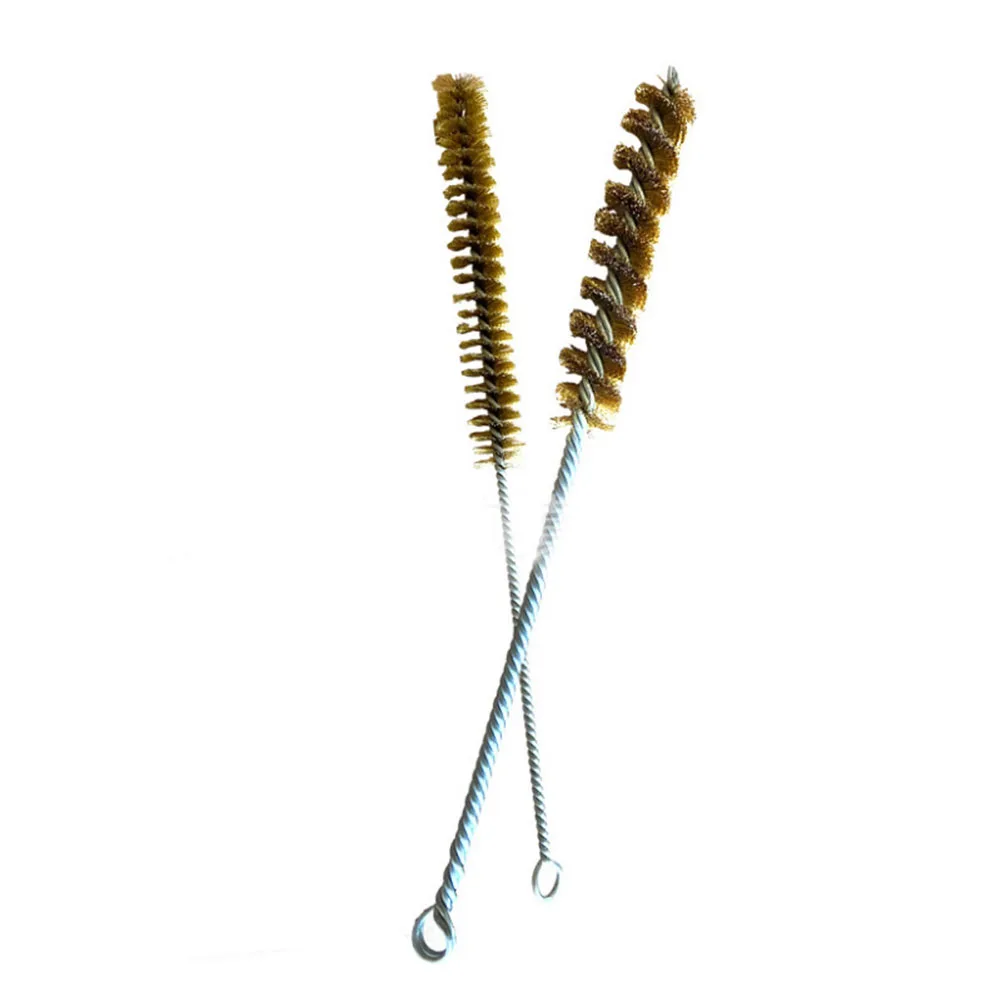 5/10pcs Cleaning Brushes Stainless Steel Brass Cylinder Wire Tube Pipes Cleaning Brush For Power Drills Descaling Rust Removal cleaning brush wire brush wire brush set cleaning tool