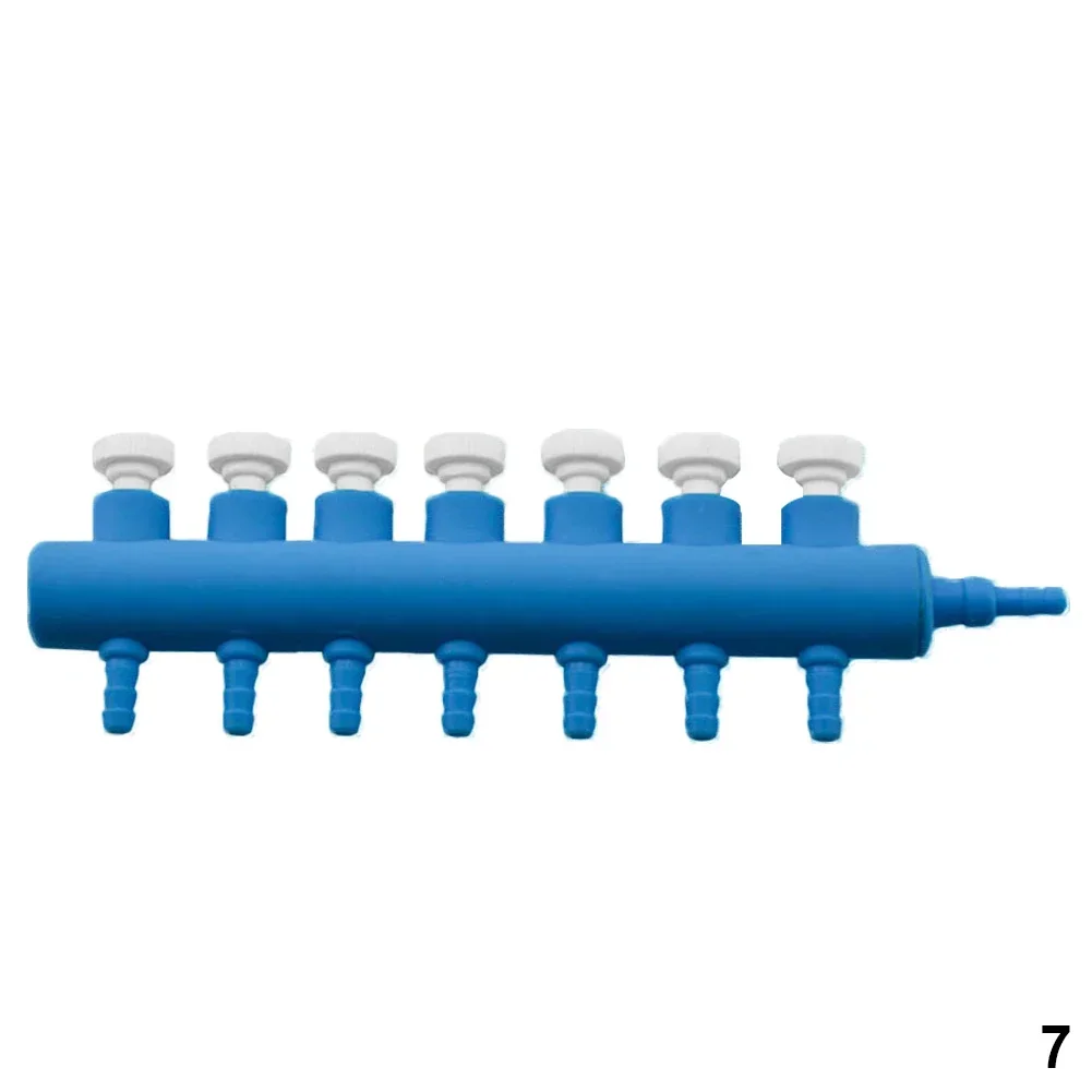 MY MIRONEY Air Flow Distributor Valves - 5x 2-Way + 1x 3-Way Outlet Splitter For Aquarium Air Pumps (4mm/8mm) - View #13