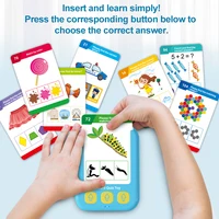 Educational Learning Talking Flash Cards Boys Girls Preschool Learning Reading Machine English Russian Spanish Arabic Kids Gift 2