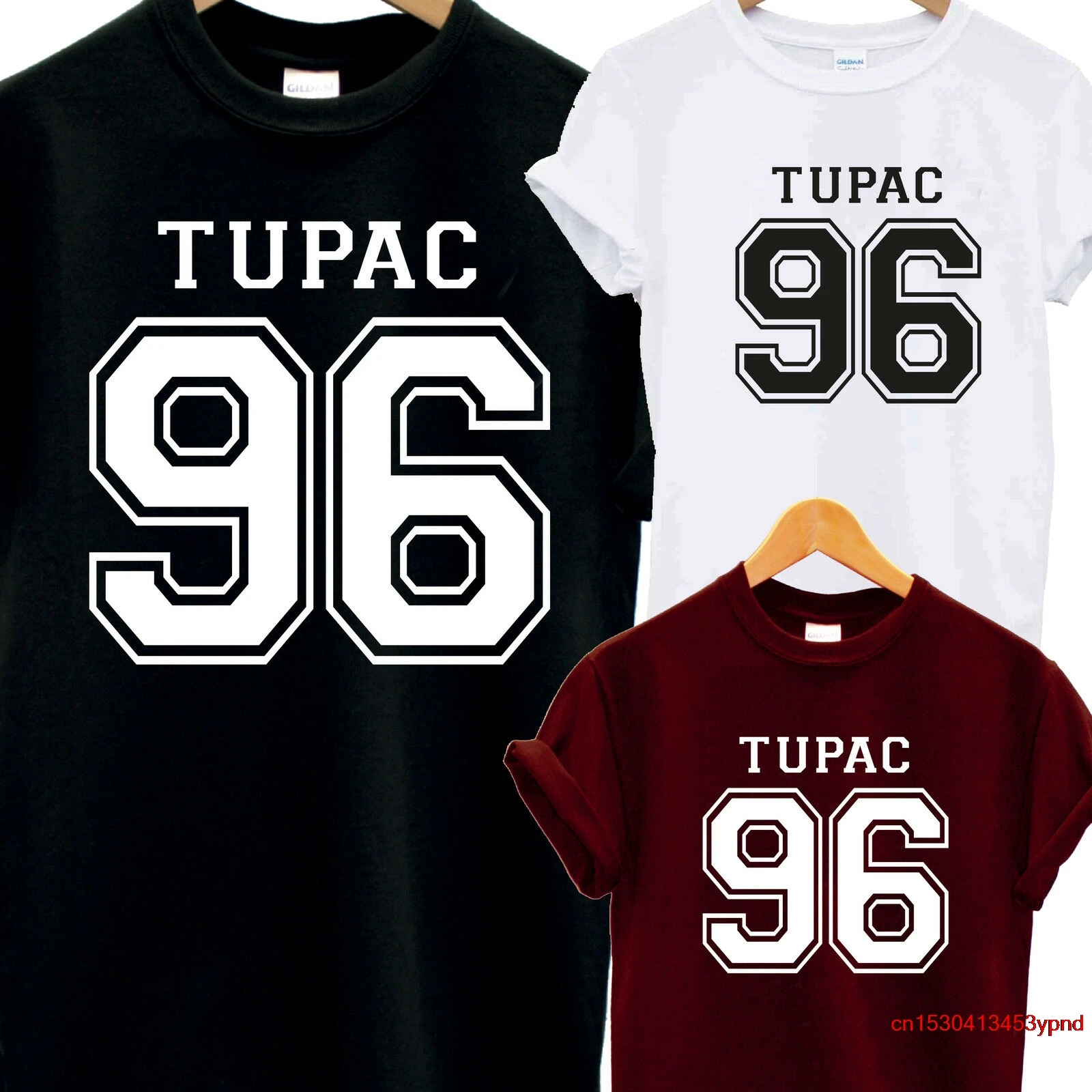 TU PAC 96 T SHIRT 2 PAC SHAKUR GANGSTER RAP SWAG HIPSTER FASHION RIP ...