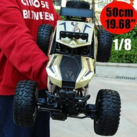 1:8 50cm 4WD Off-Road 4x4 RC Trucks RC Car 2.4G Radio Electric Climbing Vehicle All Terrain Monster Buggy Toys Gift for Children 1