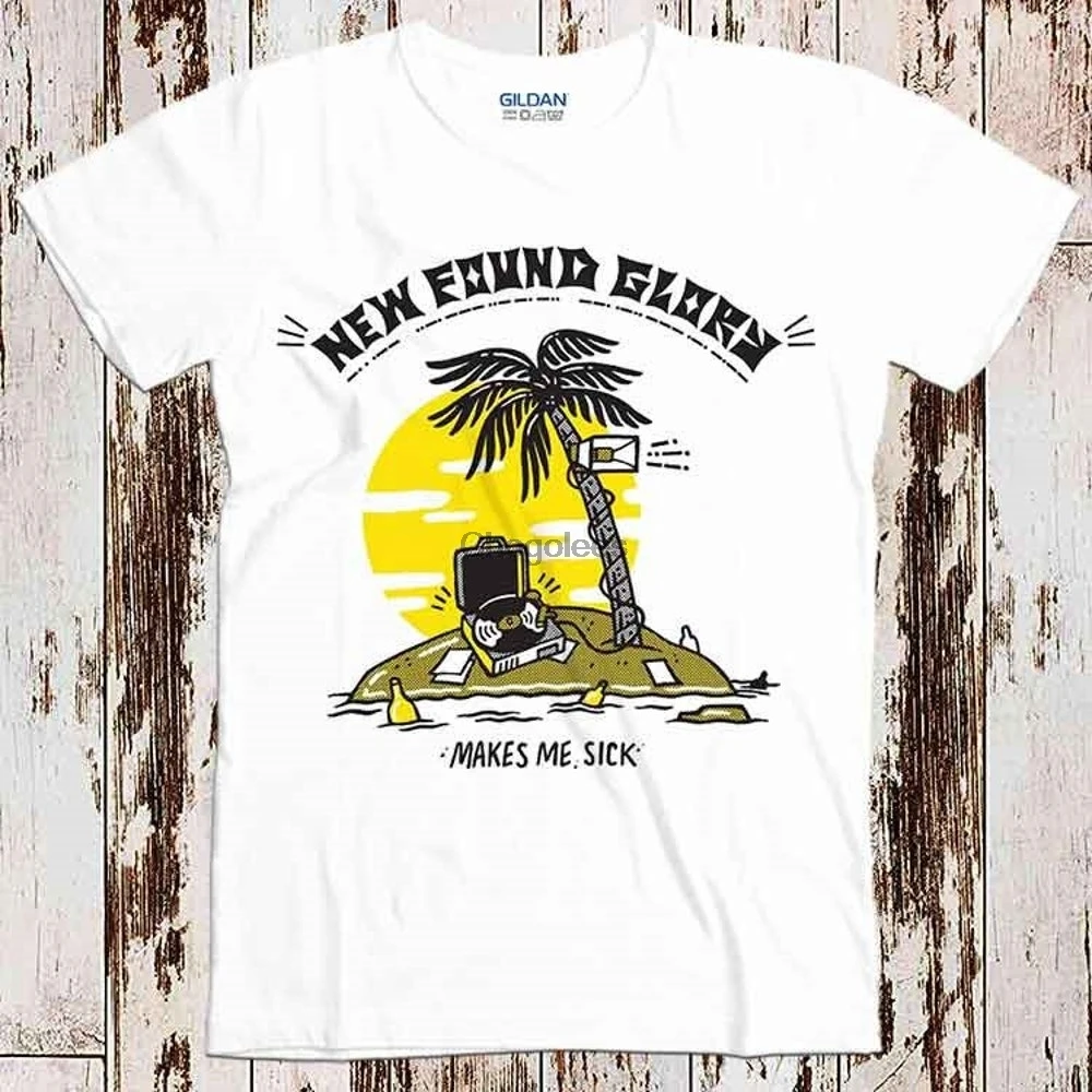 Новинка топ с надписью Found Glory Me музыкальный рок-альбом отличный подарок футболка