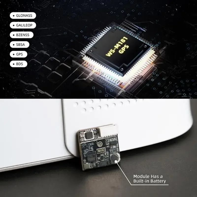 J60A WS-M181 GNSS 글로벌 포지셔닝 시스템 모듈 신뢰할 수있는 수신