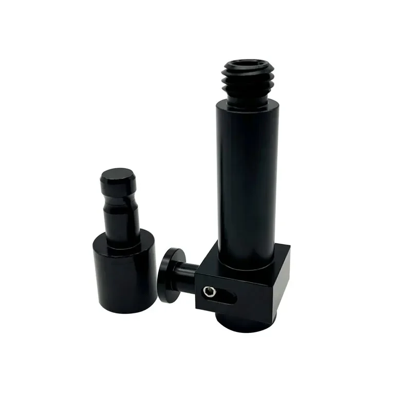 Adattatore A Sgancio Rapido Per Leic Trimble Total Station Gps Seco Prism Pole Black
