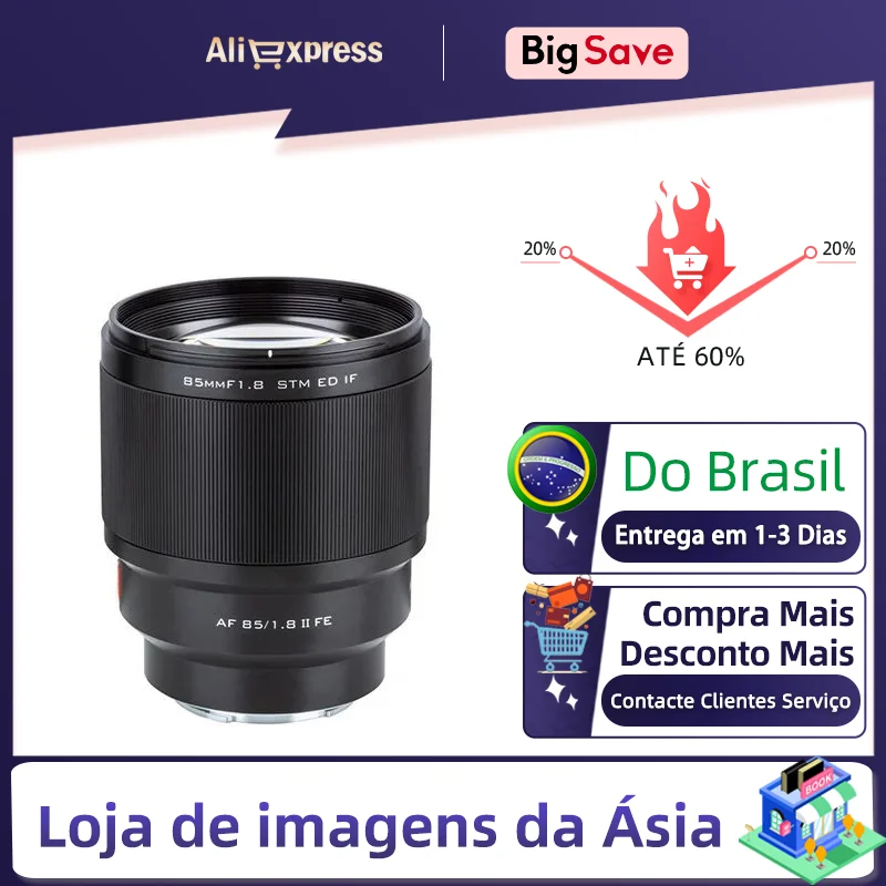 Camera Lens Viltrox AF 85mm F1.8 E X II Z I Auto Focus Full Frame Mirrorless for Sony ZV1 A7IV A7III A7 Nikon Z 85 1.8