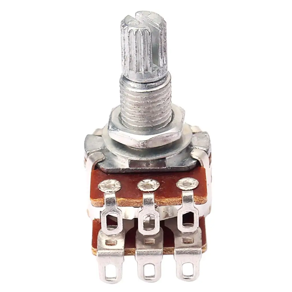 

10 Pieces Potentiometers Audio Switch Control Pot MN50K for Guitar Bass Parts