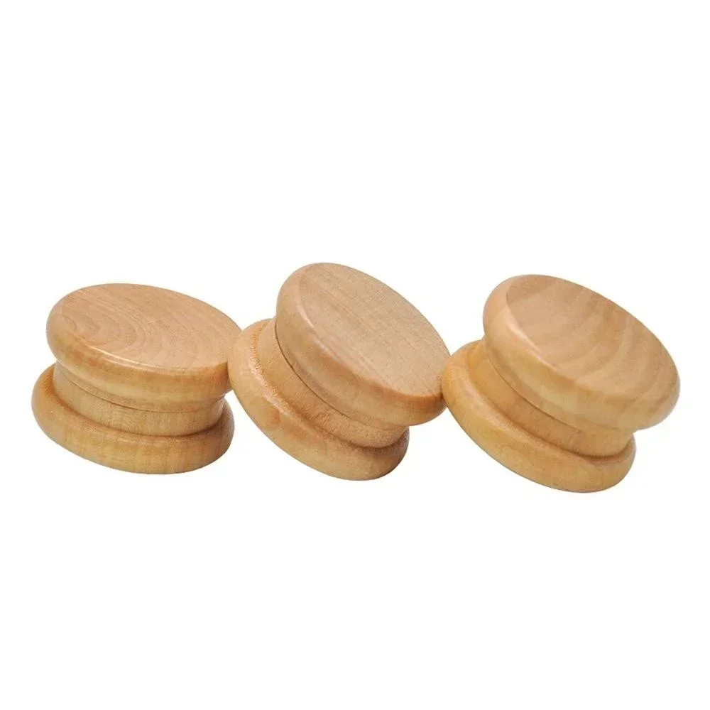 Wooden vanilla crusher 55mm 2-layer Kitchen DIY supplies Spice cutting machine Herb grinder