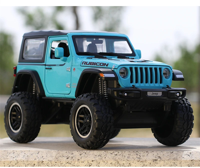 1:30 Skala Jeep Wrangler Rubicon Paduan 