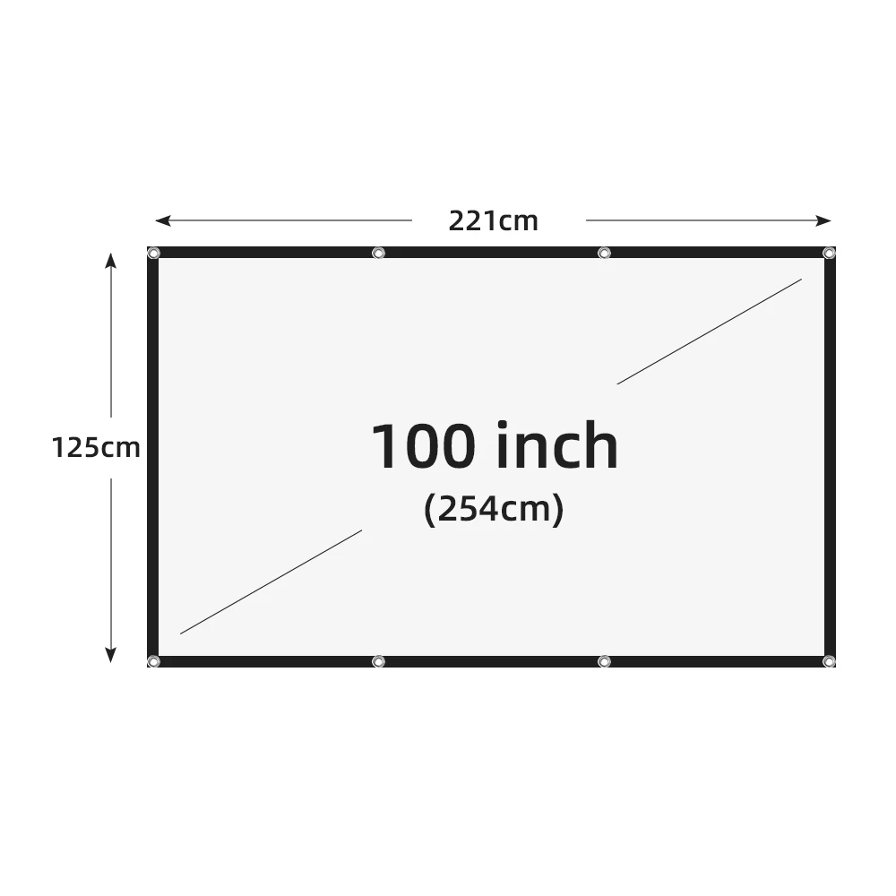 100 inch