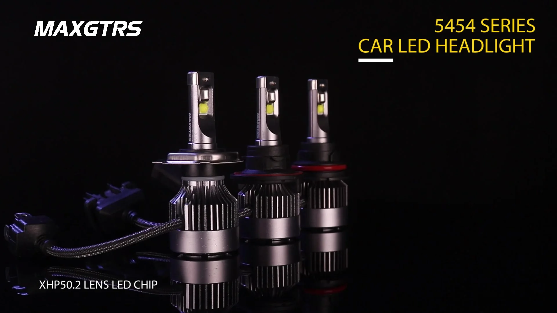 2x XHP50 2.0 LED Chip H4 Hi/Low HB2 9005 HB3 9006 HB4 Car Led