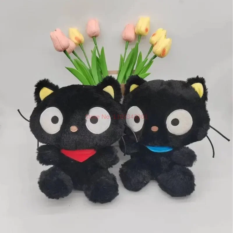 

Kawaii Sanrio Chococat милые плюшевые куклы мультяшный черный Chococat шоколадные мягкие набивные животные аниме Декор девочка сюрприз игрушки подарки