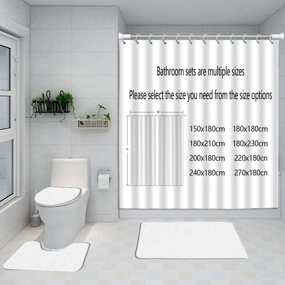 Shower Curtains Bathroom Hardware Set Bath Mat Cute Snowman Christmas Shower Curtain Set Silver Pine Branches Snowflake Xmas Balls Bathroom Decor Rug Toilet Lid Cover