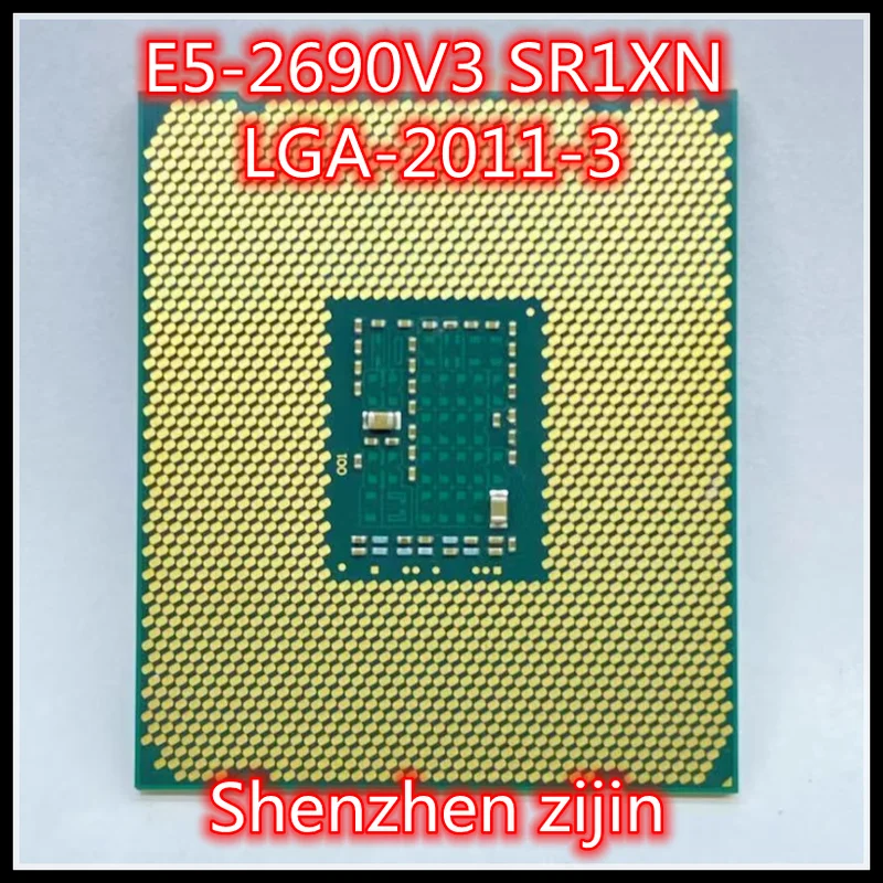 

E5-2690 v3 E5 2690v3 E5 2690 v3 SR1XN 2.6 GHz Twelve-Core Twenty-four-Thread 30MB 135W CPU Processor LGA 2011