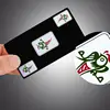 Mahjong Cards Game Travel Playing Deck Waterproof PVC Mahjong Card Interactive Board Games AdultsCards Mahjong Fun For Class 5