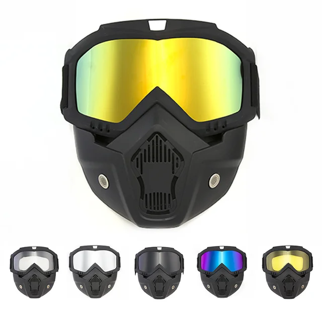 Motorcycle Sunglasses with Mask
