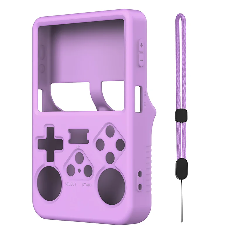 Color Silicone Protective Case - Soft Anti-Scratch Storage Cover for Handheld Game Console